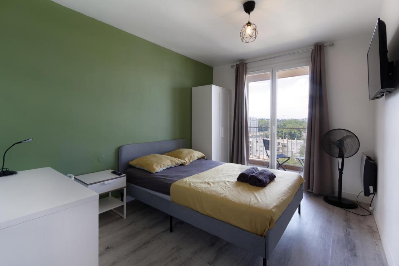Le Beaulieu * Appartement 4 Chambres * 8Pers * Clim * Parking * Balcon Montpellier Esterno foto